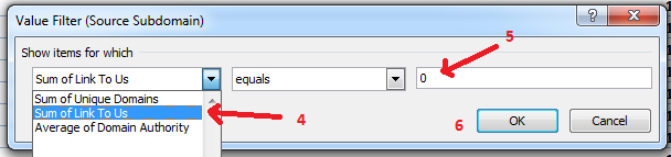 Excel - Filter Link To Us 2