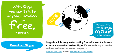Skype - homepage