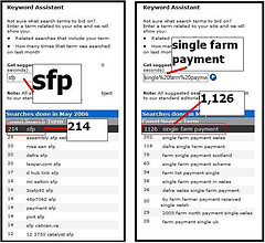 Single Farm Payment Plan Keyword Research