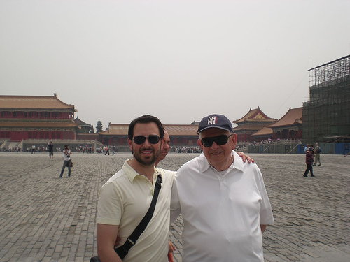 Rand in Forbidden City, Beijing