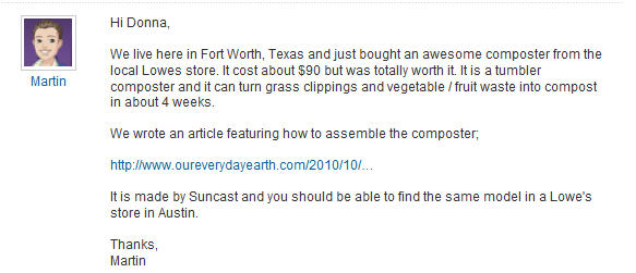 My Yahoo Answer Posted