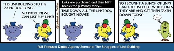 Big Agency Scenario: The Struggles of Link Building