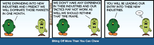 SEO Scenario: Biting Off More Than You Can Chew