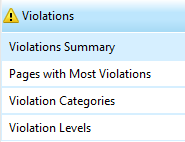 violation reports