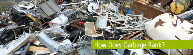 How Does Garbage Rank?