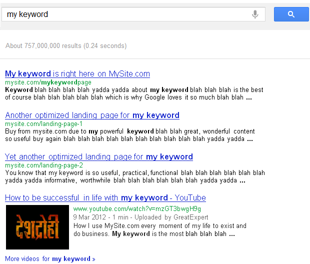 best ever SEO report