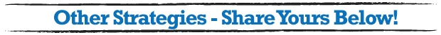 Other Strategies