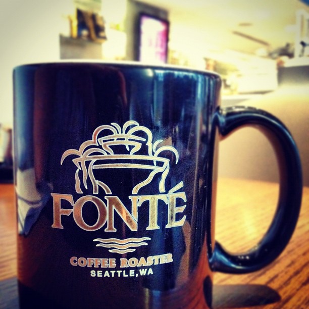 Fonte Coffee Roaster and Wine Bar: 1321 1st Avenue, Seattle, WA 98101
