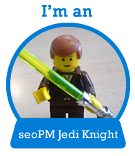 I'm an seoPM Jedi knight Badge