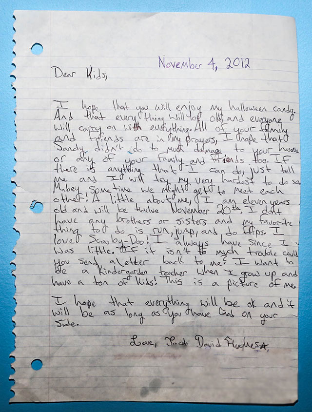 Halloween candy for Sandy victims