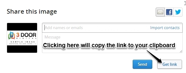 Dropbox image preview