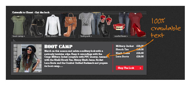 The expandable div offers great opportunities to improve UX and crawlability