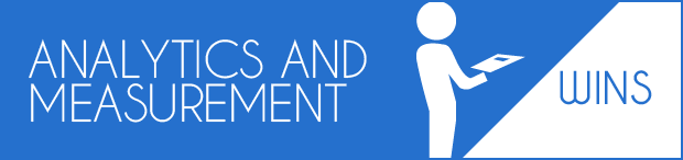 Analytics and Measurement Wins