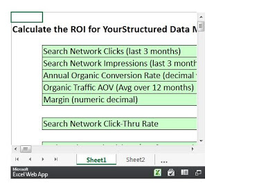 Calculator 7 - Structured Data Markup Spreadsheet