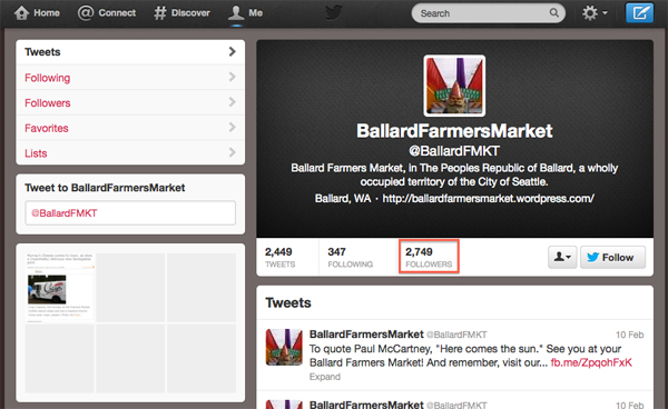 Ballard Farmer's Market