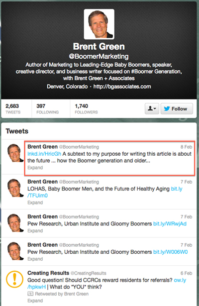 Twitter Profile Sample