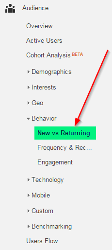 New vs Returning Visitors
