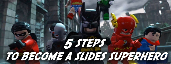 Slides Presentation Superhero