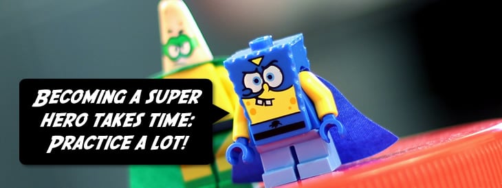 Practice to become a presentation superhero