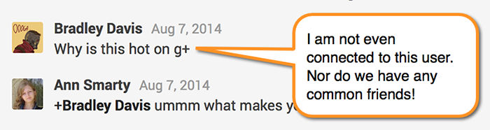 Google Plus hashtags