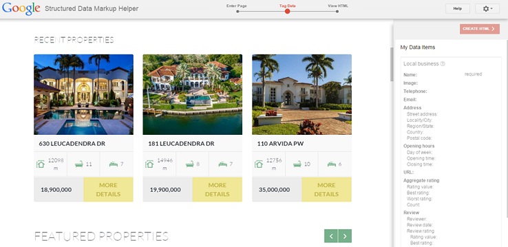 Supply the missing data