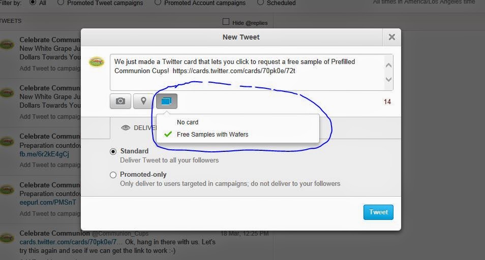 Select a Twitter Card to Accompany Your Tweet