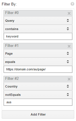 Search Analytics for Sheets Grouping Example