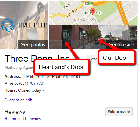 3D streetview preview