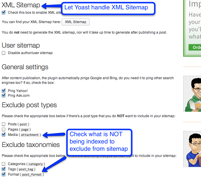 xml sitemap in yoast