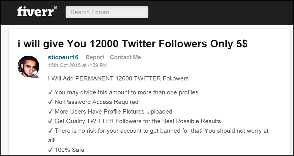 buy twitter followers