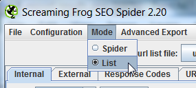 List Mode, Activate!