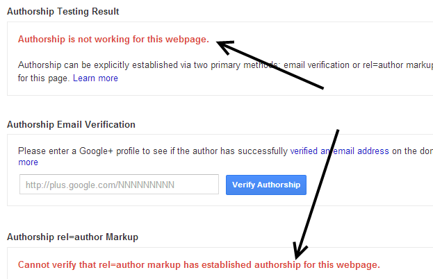 Your Authorship is Broken