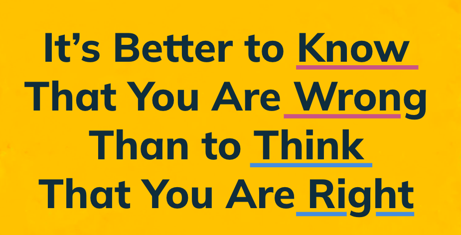 Slide from Petra's MozCon presentation, black text on yellow background: