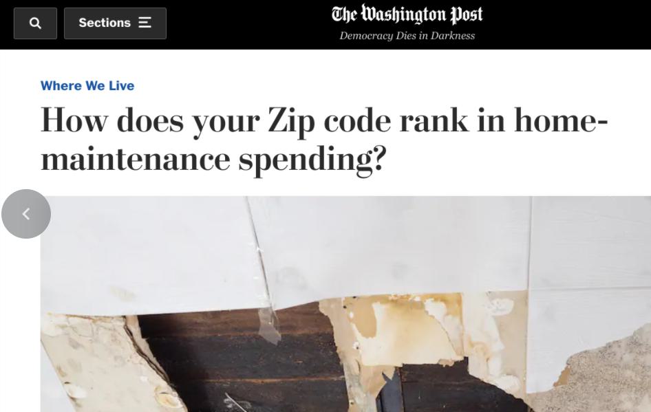 How does your zip code rank?