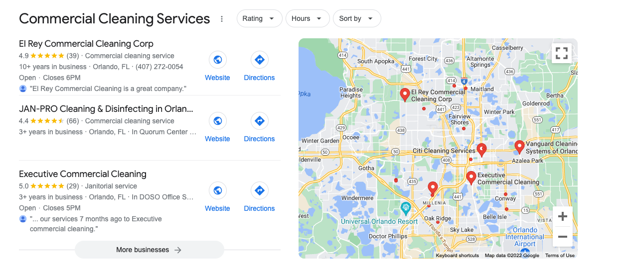 Screenshot of the map pack for