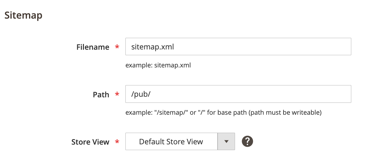Setting up a sitemap.xml on Magento.