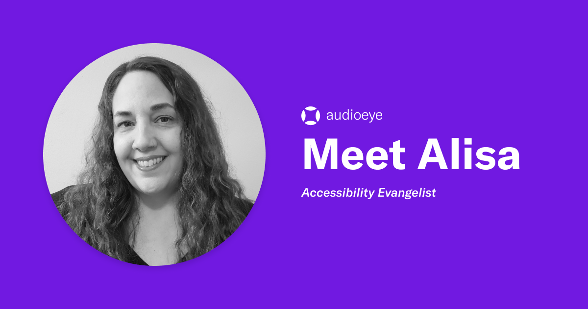 Alisa Smith of AudioEye
