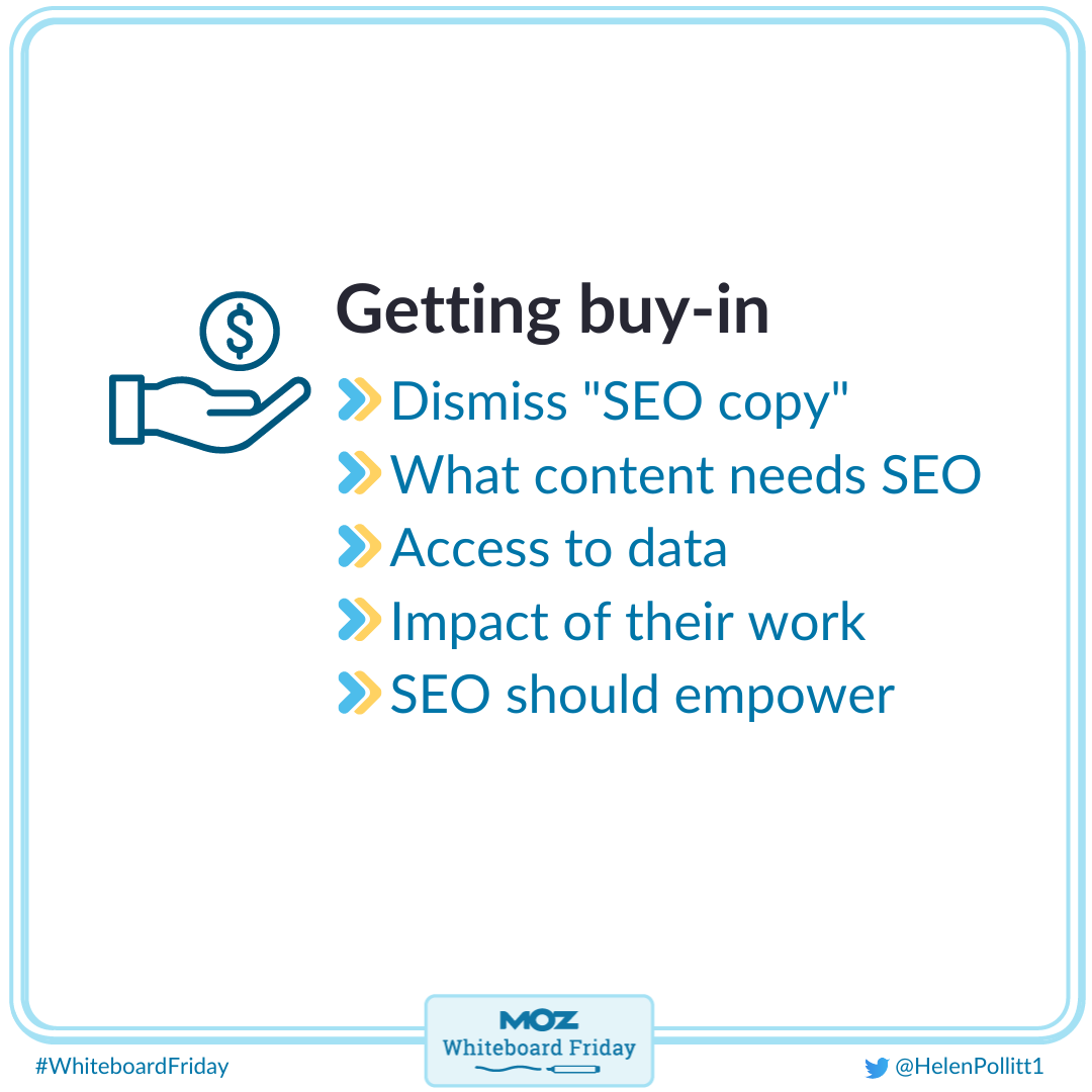 How to get buy-in from your content writing team