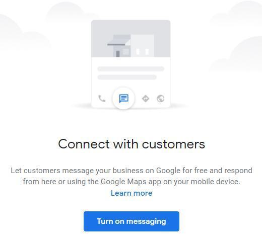 A screenshot of the Google Messaging landing page.