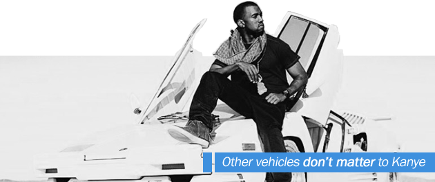 Other Vehicles Don't Matter to Kanye