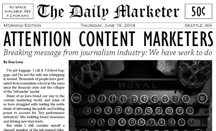Attention Content Marketers