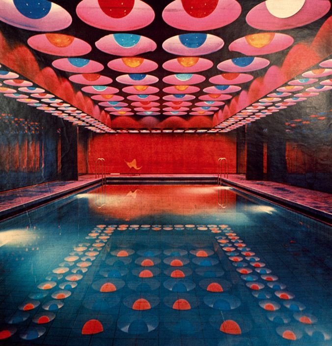 Panton Neon Swimming Pool