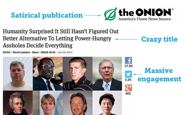 the onion - engagement
