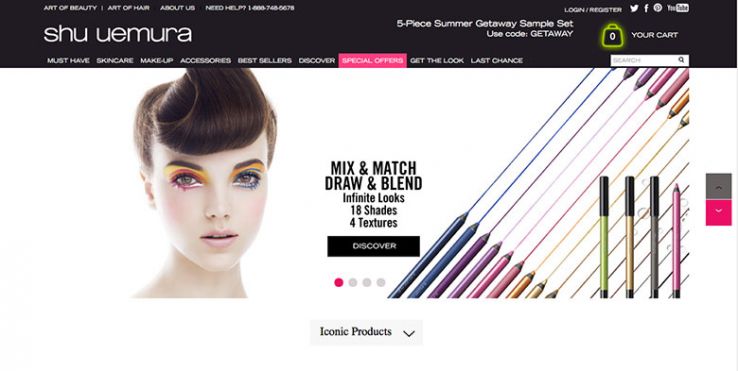 shu uemura us home page