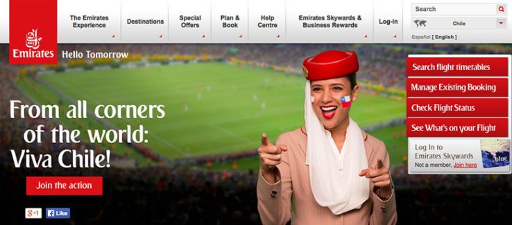 emirates chile