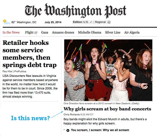 washington post headlines