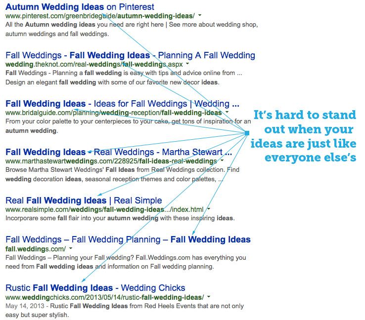 fall wedding ideas - original content