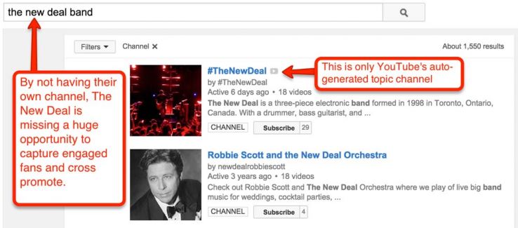 branded youtube channel