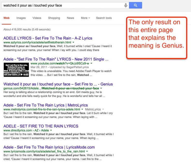 lyric search opportunity