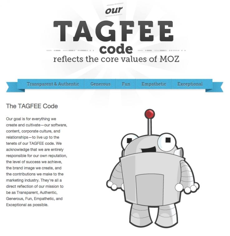 Moz TAGFEE code